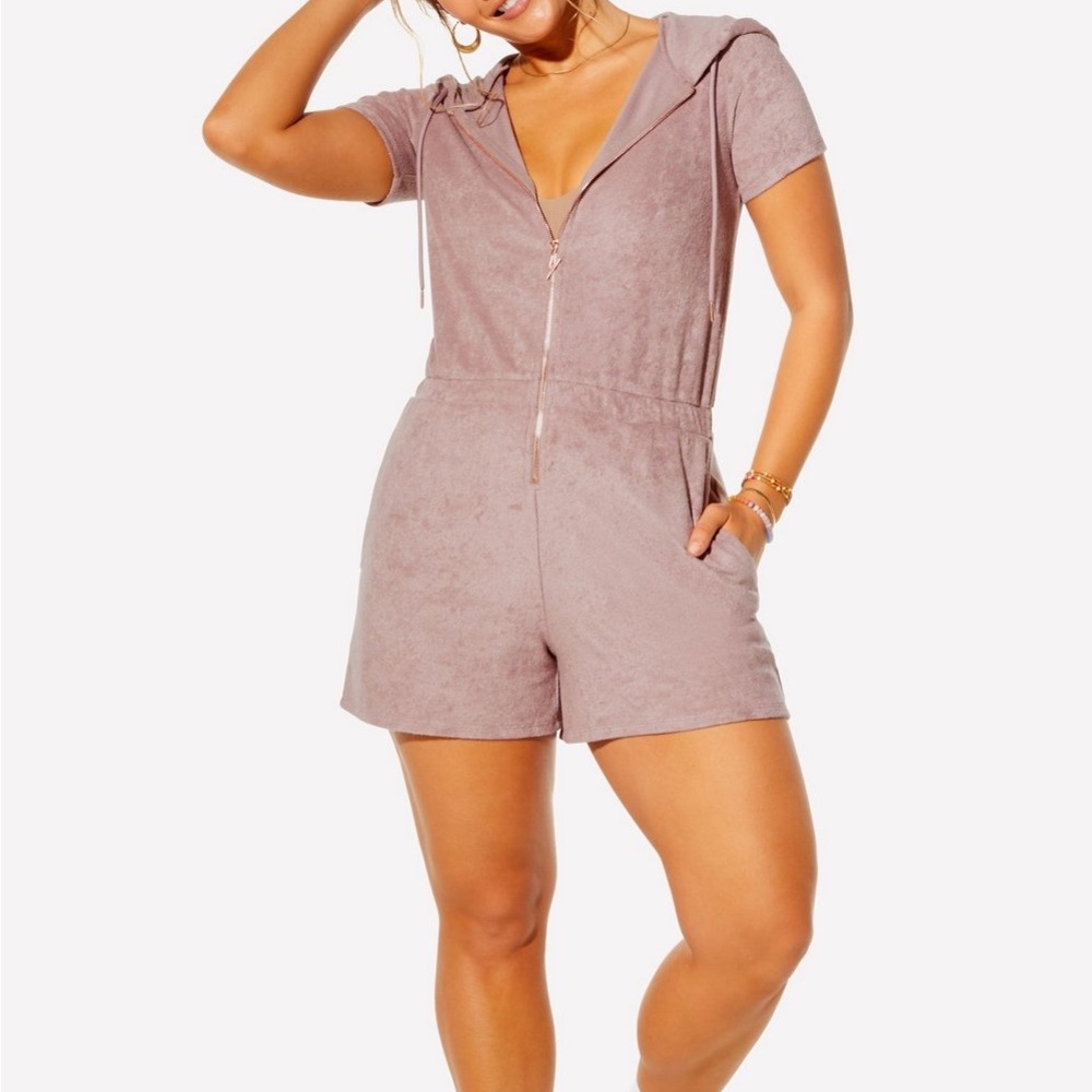 Yitty Short Terry Hooded Romper
